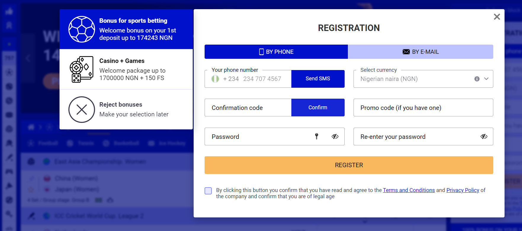 PariPesa Registration of New Customers